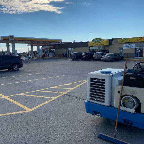  Parking Lot Sweeping Service in Edmonton Area 